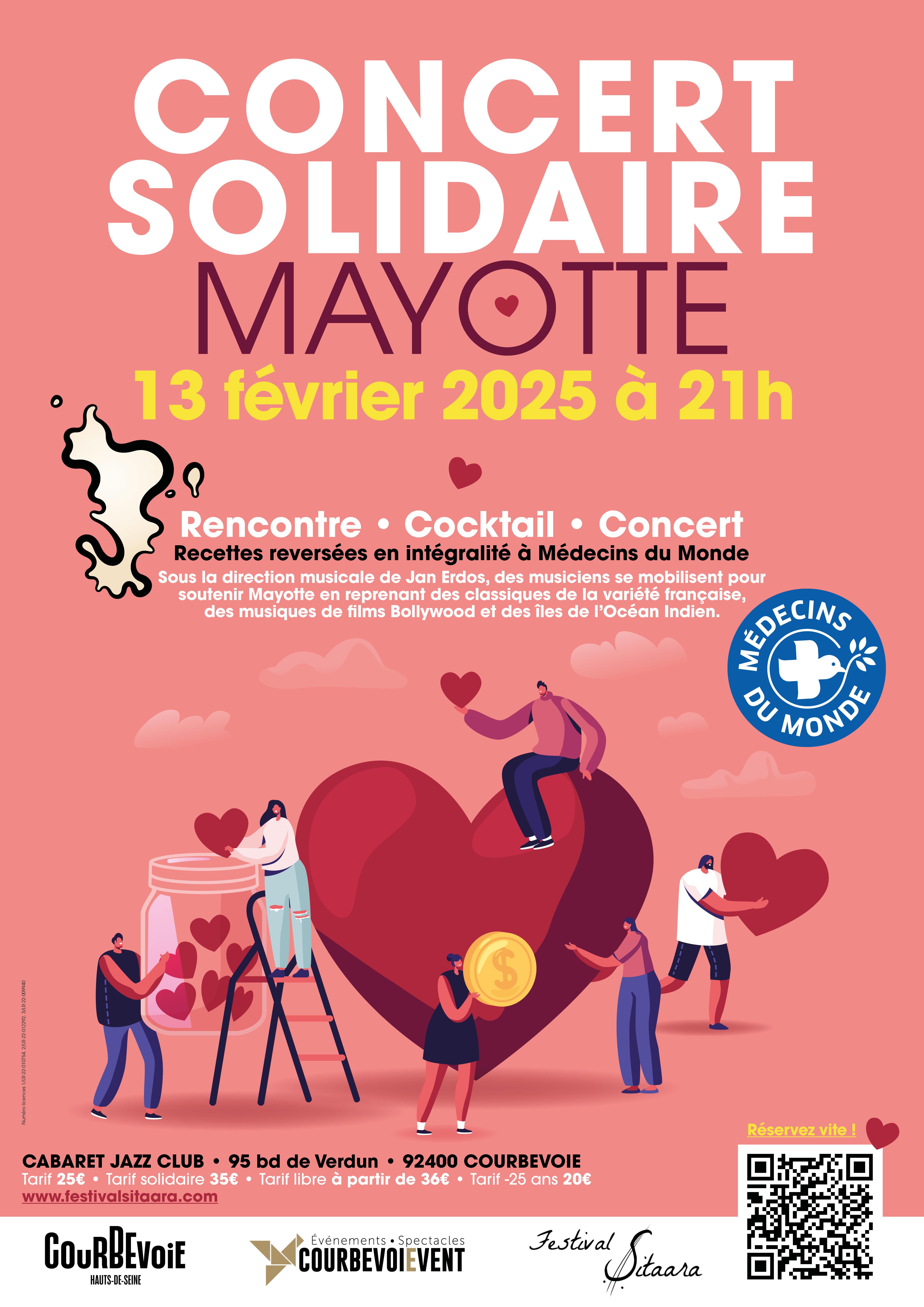 AFFICHE CONCERT SOLIDAIRE